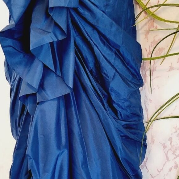 3.1 Philip Lim gorgeous silk midnight blue dress - Picture 3 of 6